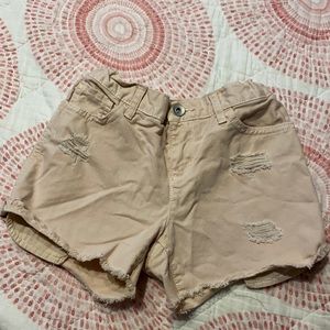 EUC Children’s Place Lt. Pink Jean Shorts
